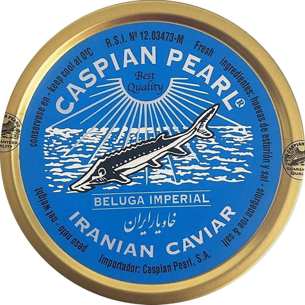 Caviar Kaluga Imperial Gold - Beluga Caspian Pearl - Caspian Pearl - yacht2yacht.delivery - Premium Catering for Yachts, Villas & Events Mallorca