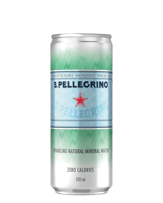 San Pellegrino Can 330ml / 6pc - DRINKS & MORE - yacht2yacht.delivery - Yacht Catering - Yacht Delivery - Yacht Charter Mallorca